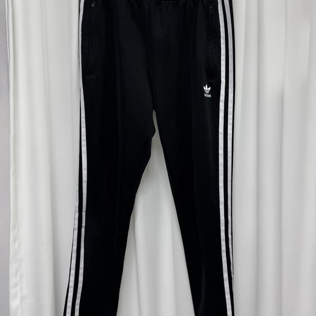 아디다스 삼선 트레이닝 팬츠 블랙 XS