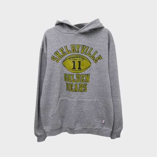 90'S 러셀아슬래틱 그레이 후드티 60209