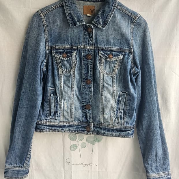 AMERICAN EAGLE 아메리칸 이글 │ 여성용 M 데님 자켓