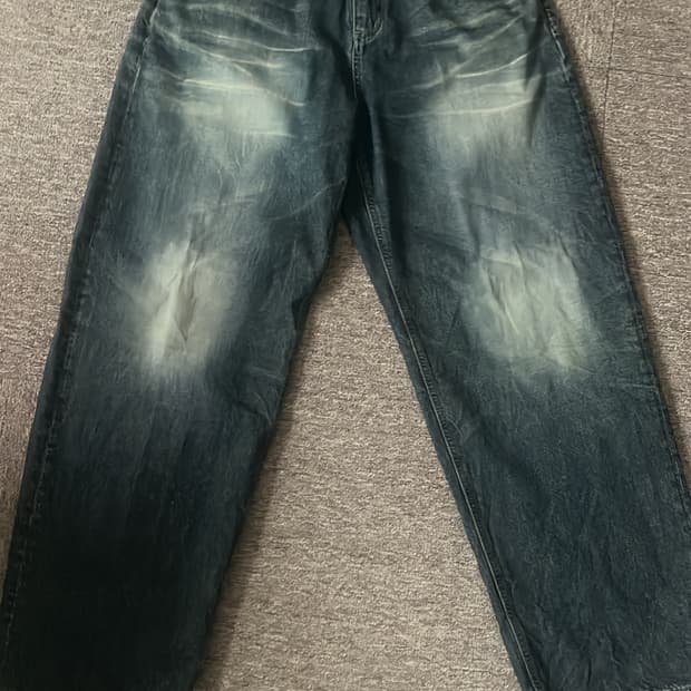 브랜디드 와이드 데님 팬츠 28사이즈