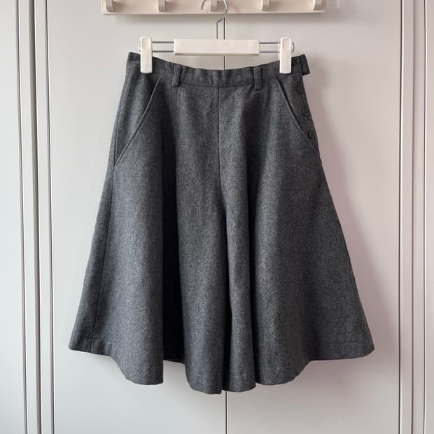 Christian Dior sports 디올 그레이 7부 울 미디 팬츠