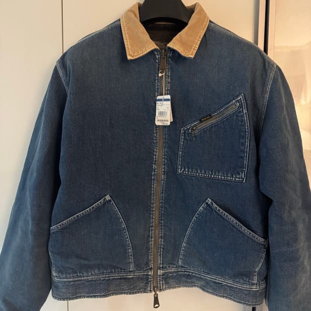 캐피탈 11.5온즈 데님 본 라이닝 리버시블 자켓 3 사이즈