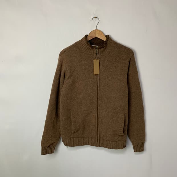 엘엘빈 LLBean 브라운 후리스 플리스 니트 집업 브라운 정품 빈티지