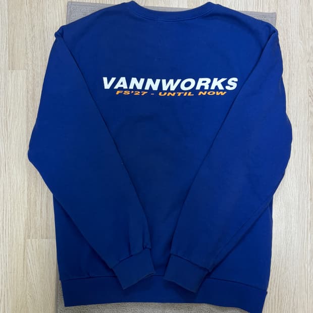 [A급] 산뜻💙 VANNWORKS 파란색 맨투맨 XL
