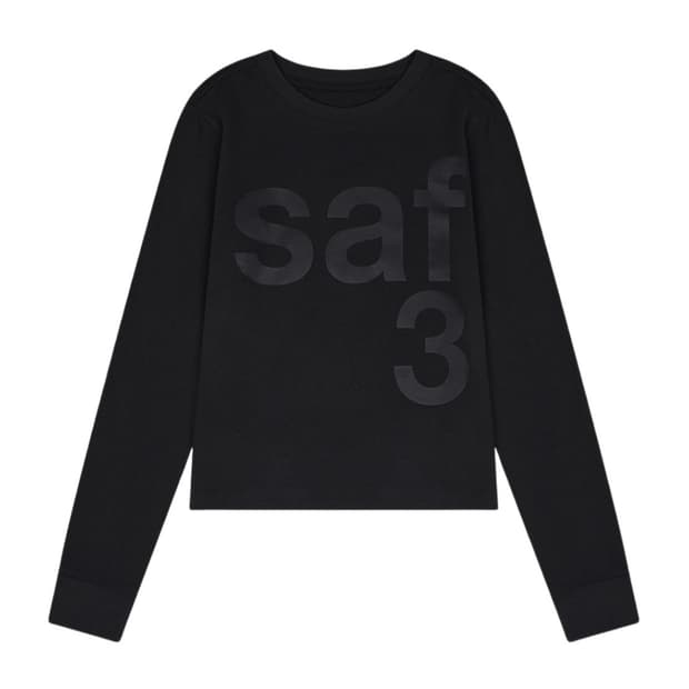 사파리스팟 1/2 롱슬리브 블랙