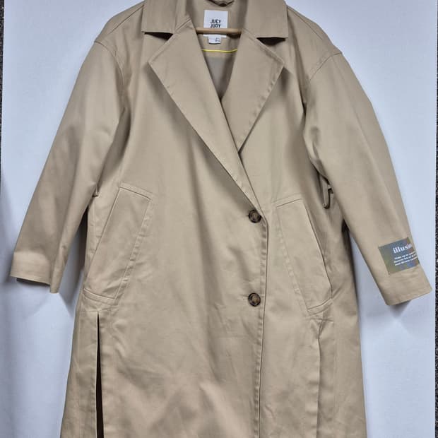 쥬시쥬디 두께감 루즈 트렌치