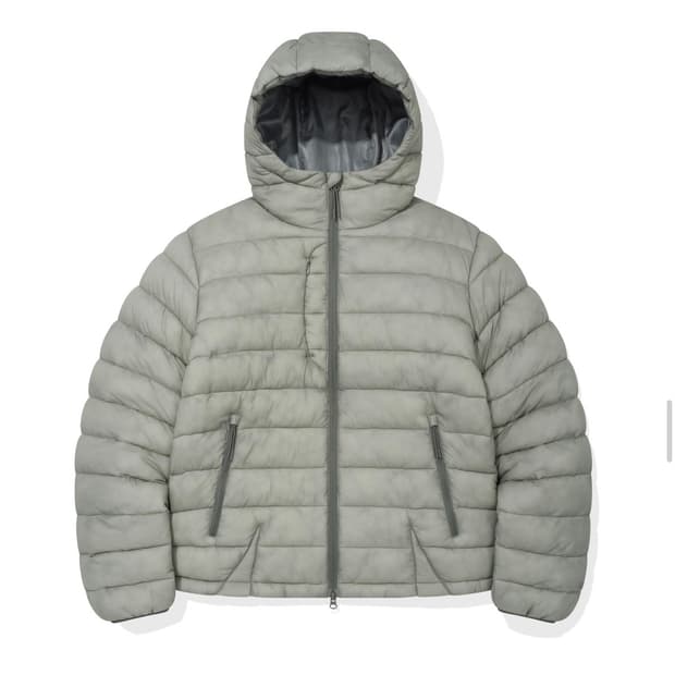 코드그라피 경량패딩 카키 S