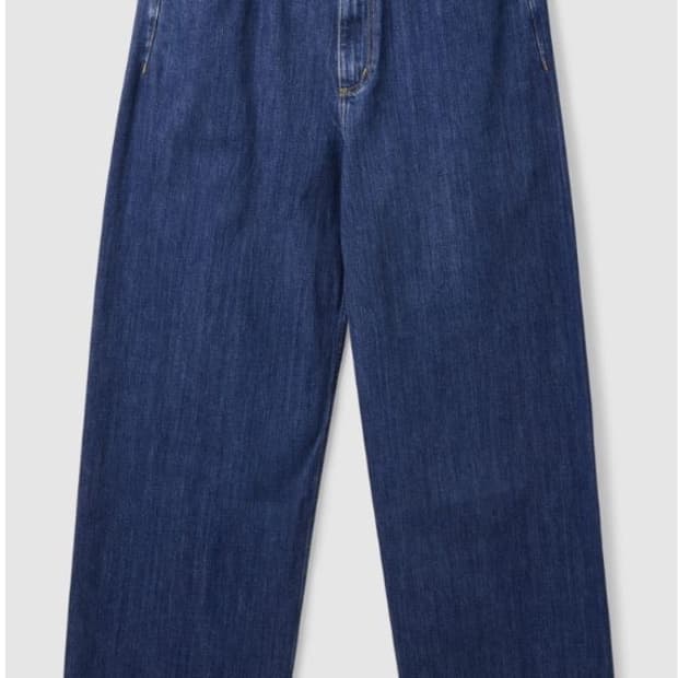 릴랙스드 와이드 레그 진