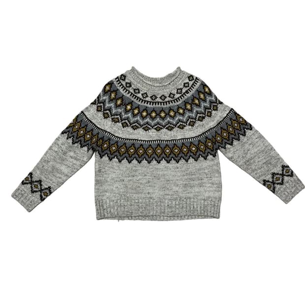 Oat nordic knit