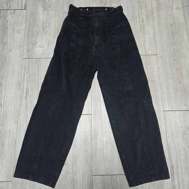 폴리테루 데님 진 1사이즈