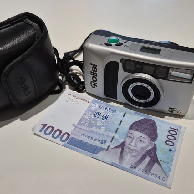 작례O 인물 감성 롤라이 giro 70 오리지널 필름카메라 빈티지 필카