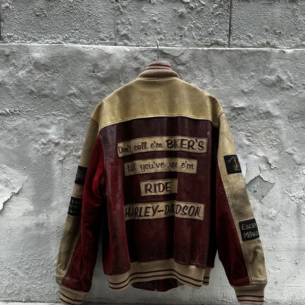 Harleydavidson 할리데이비슨 바시티 자켓