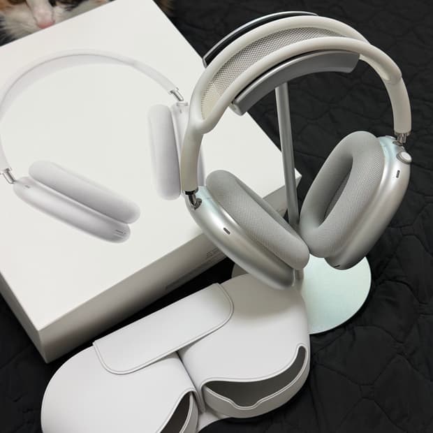 애플 에어팟 맥스 실버