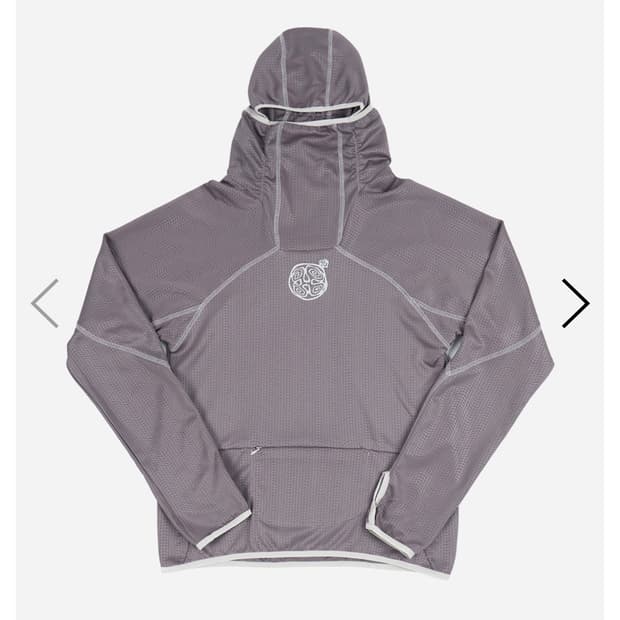 부포톡스 스파이더 에이프 후드 버건디