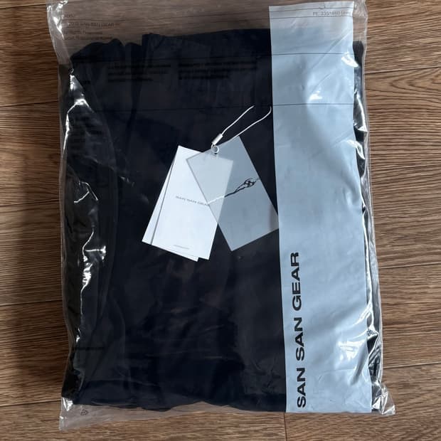 [2] 산산기어 어파인 커브팬츠 블랙 26SS