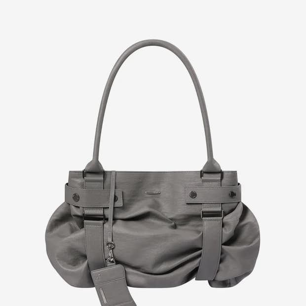미세키서울 Pleats belted big bag and wallet G