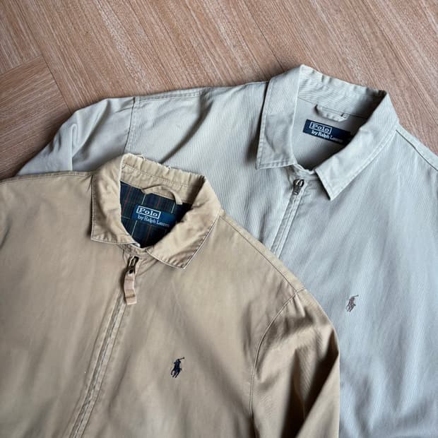 폴로 랄프로렌 베이지 스윙탑 자켓