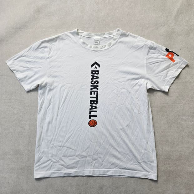 L 컨버스 바스켓볼 그래픽 반팔티 0309Y