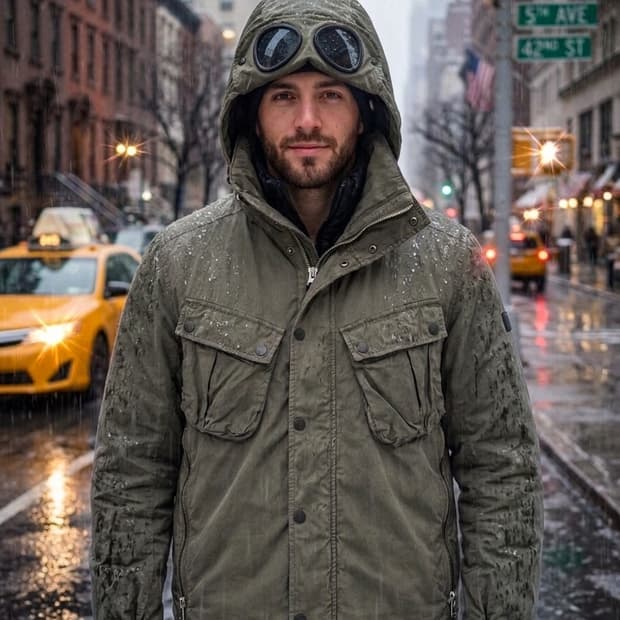 [국내정품] CP컴퍼니 신슐레이트 고글 필드 자켓 (100사이즈)