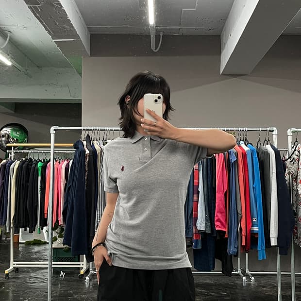 POLO RALPH LAUREN 커스텀핏 카라 반팔