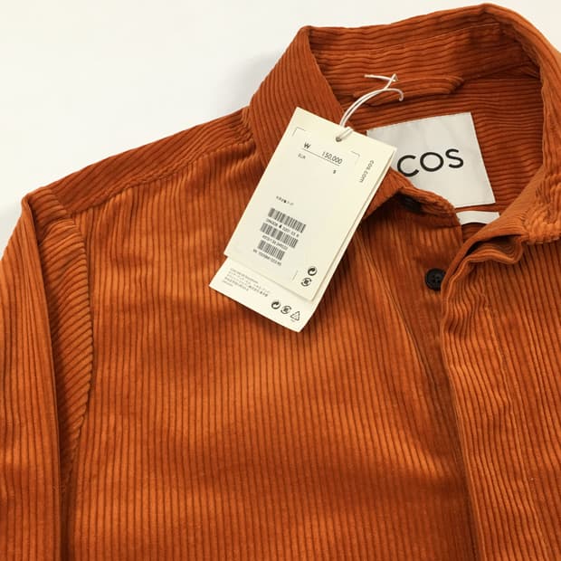 (새상품) Cos 코스 남성 코듀로이 셔츠 자켓