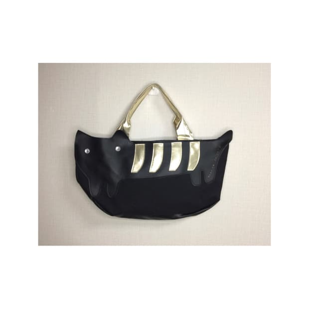 츠모리 치사토 블랙 캣 고양이 토트백