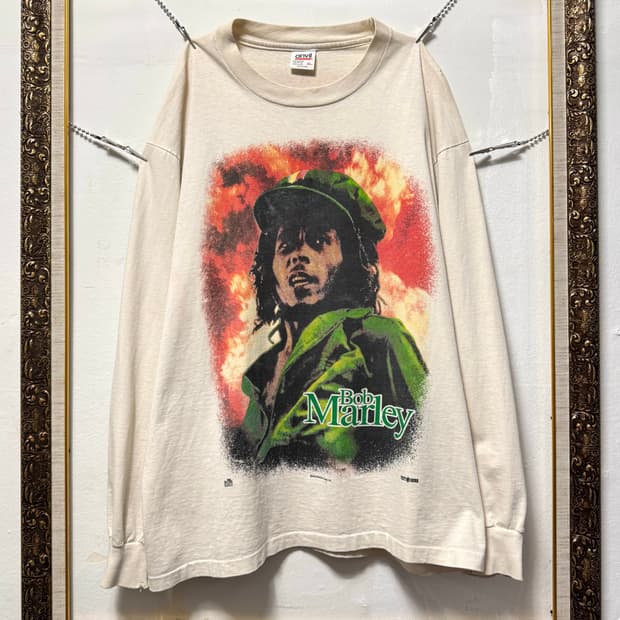 빈티지 90s Bob Marley 밥말리 롱슬리브