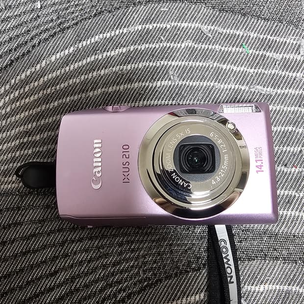 캐논 IXUS 210 핑크 디지털 카메라 판매합니다
