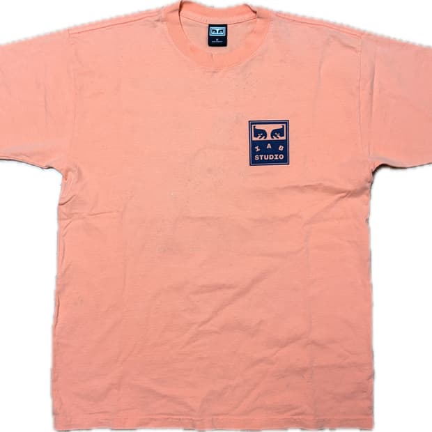 iab x obey 아이콘 티셔츠 멜론