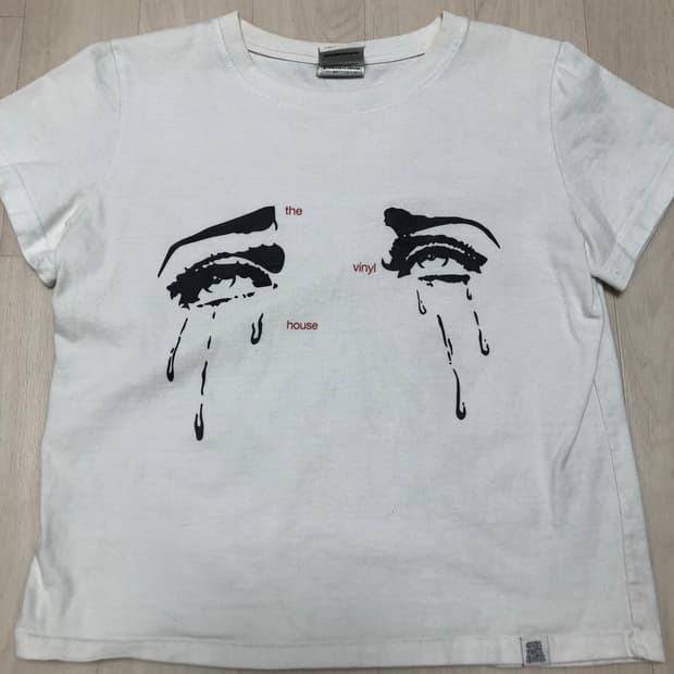 더바이닐하우스 프린팅 반팔 티셔츠