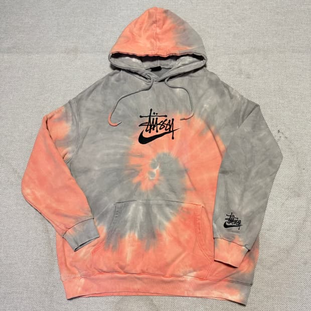 스투시 나이키 타이다이 후드티