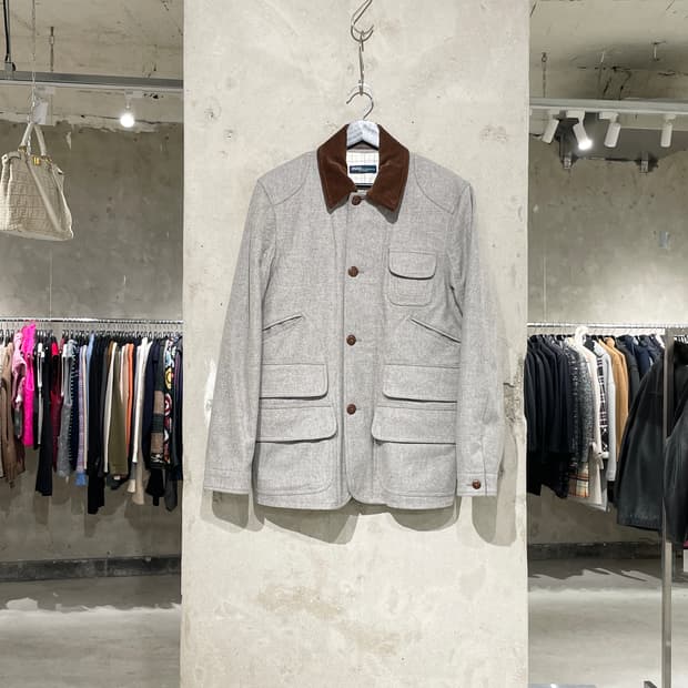 폴로 랄프로렌 멜란지 그레이 헌팅 자켓 