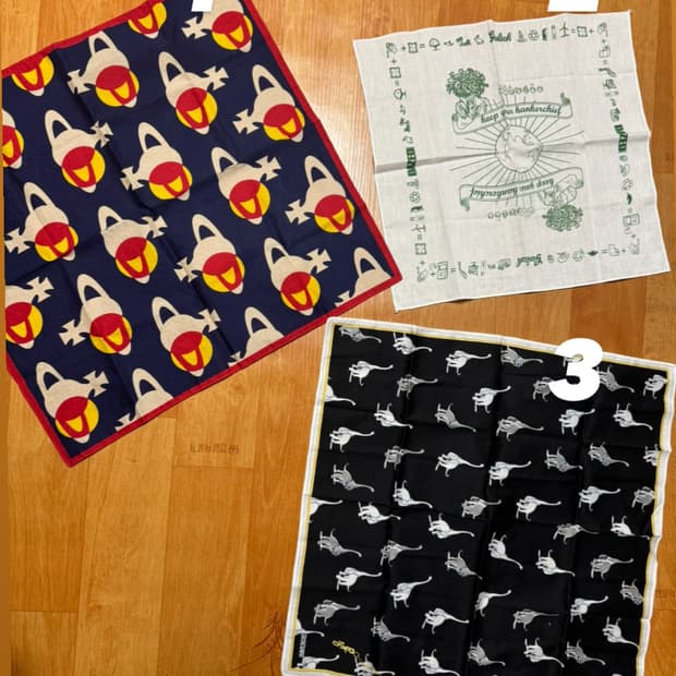 비비안으ㅔ스트우드 일본구매 공룡손수건 데이즈드 헹커치프