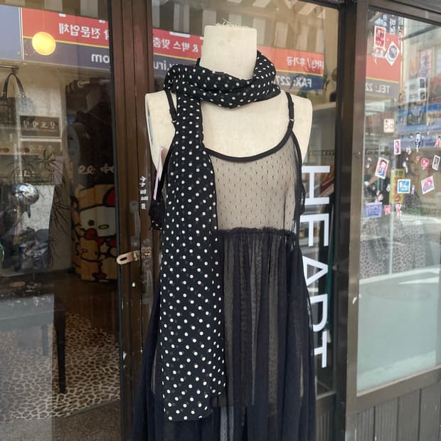 도트 스카프 [무배]