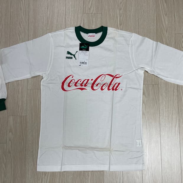 코카콜라 x 푸마 90s 올드 롱슬리브 티셔츠 5번 PUMA OLD