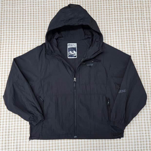 JEEP 지프 나일론 바람막이 후드집업 남자100~105