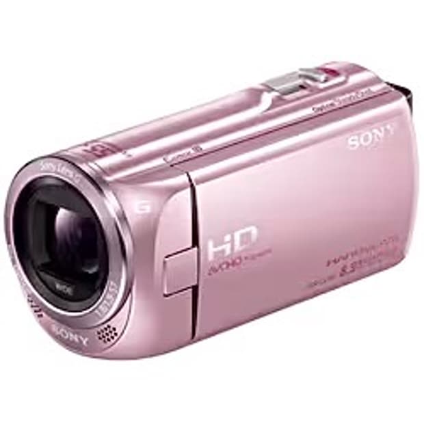 🎀 Sony HDR-CX390 사쿠라 핑크 빈티지 캠코더 🎀