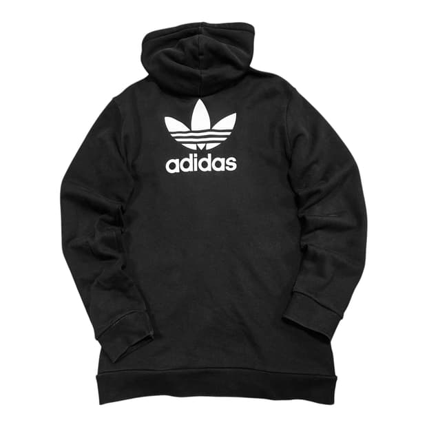 ✨ (바배) 아디다스 빅로고 블랙 후드 집업 