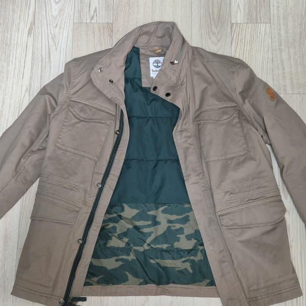 팀버랜드 남성 우븐 패디드 야상 자켓