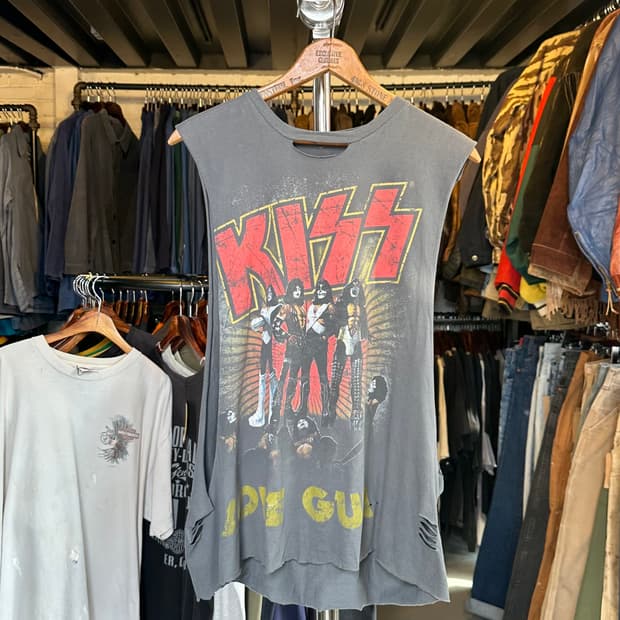 kiss 키스 락밴드 컷오프 베스트