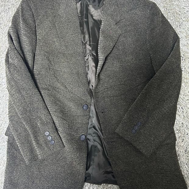 일본판 이태리원단 트위드 블레이저 사이즈 105~110