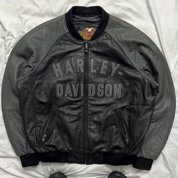 할리데이비슨 100주년 레더자켓