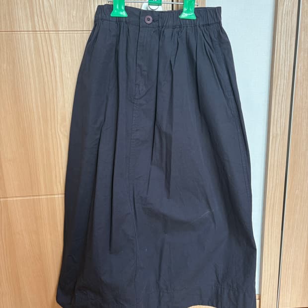 네이비 롱스커트