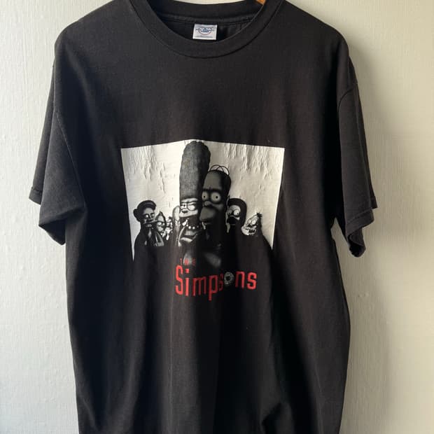 [made in usa] 00s 심슨 소프라노스 티셔츠