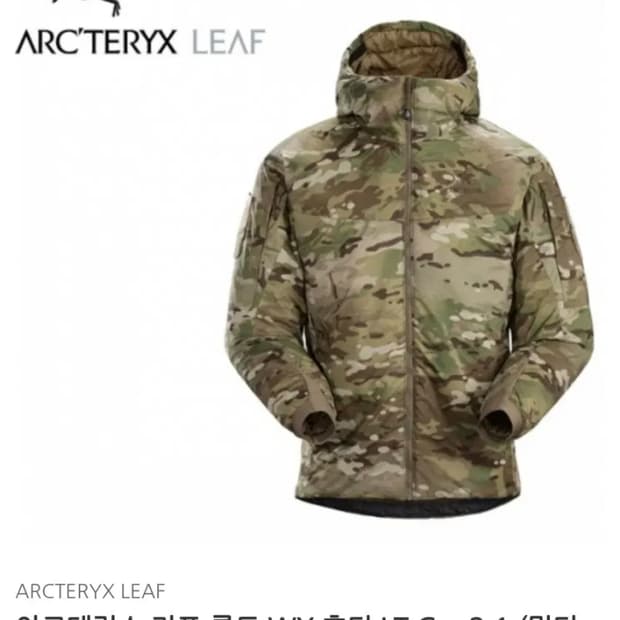XL , L ) 아크테릭스 멀티캠 WX Lt 후디