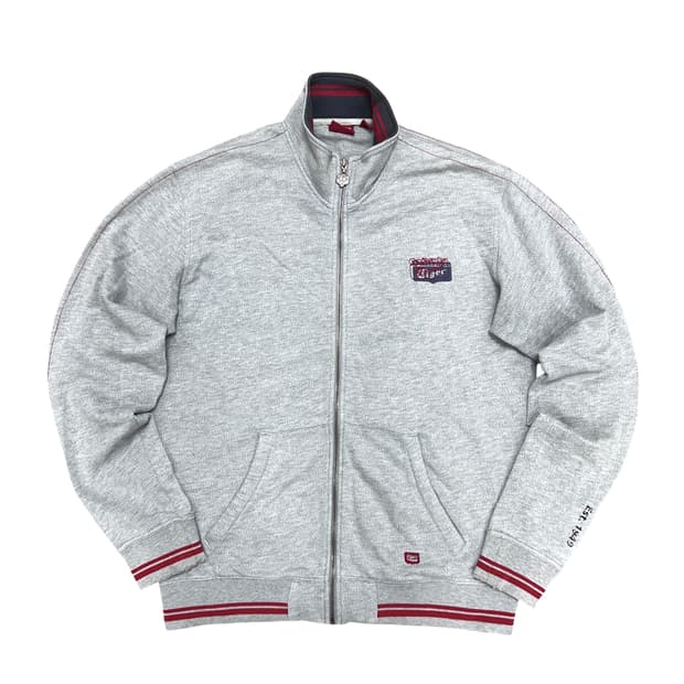 오니츠카타이거 빅로고 코튼 스웻집업(XL)