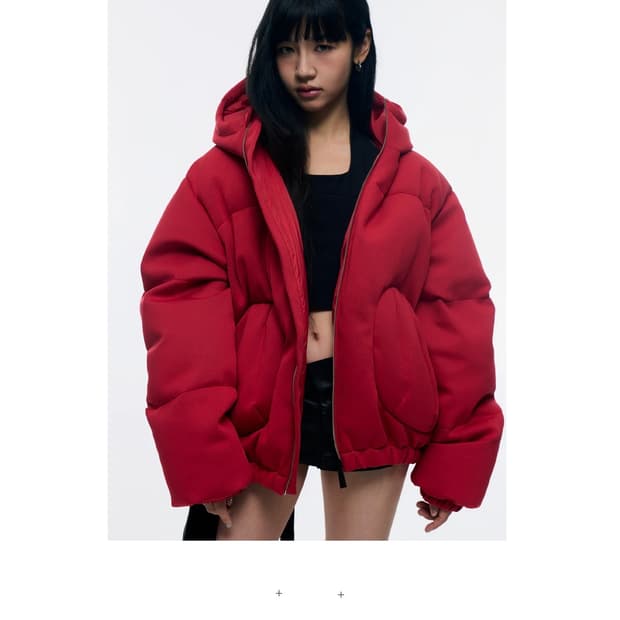 [새제품/L] HWASAN Teletubbie Bubble 패딩