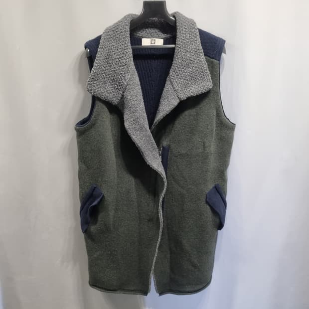 Anne Klein 울 캐시미어 혼방 여성 조끼 56