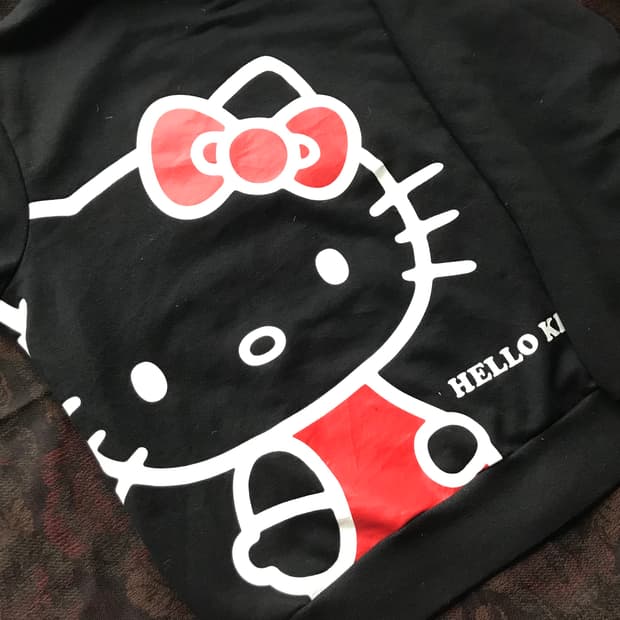 헬로키티 후드집업