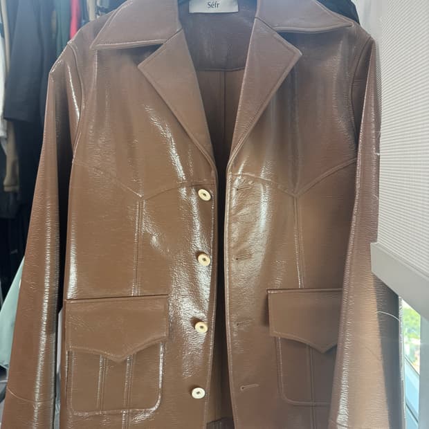 sefr 브라운 코트 XL